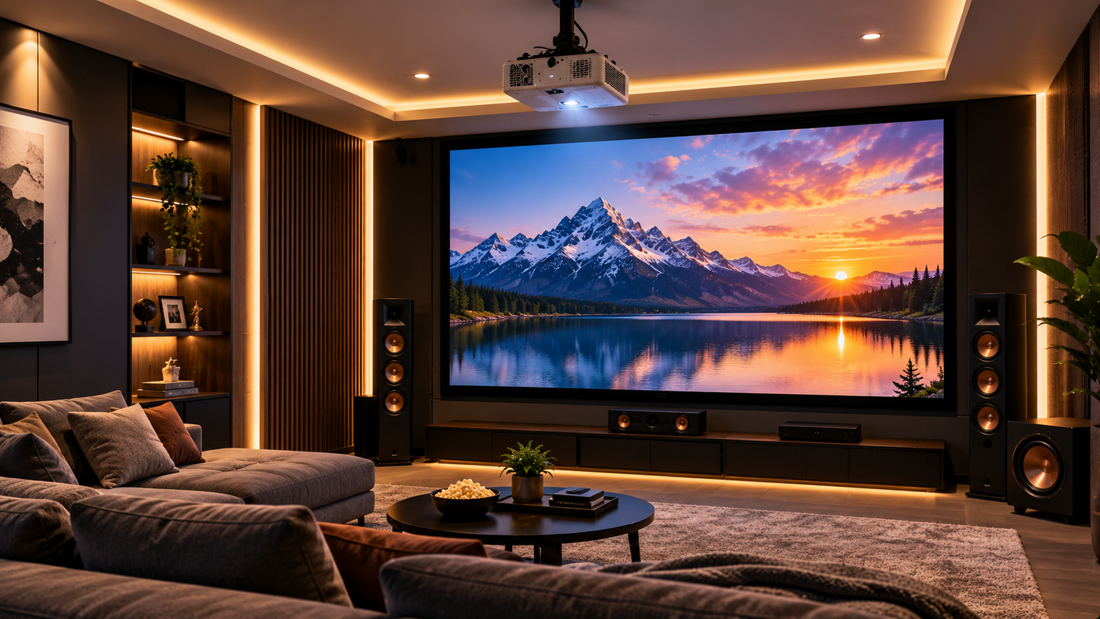 How to Build the Perfect Home Theatre Setup: Projector, Screen & Audio
