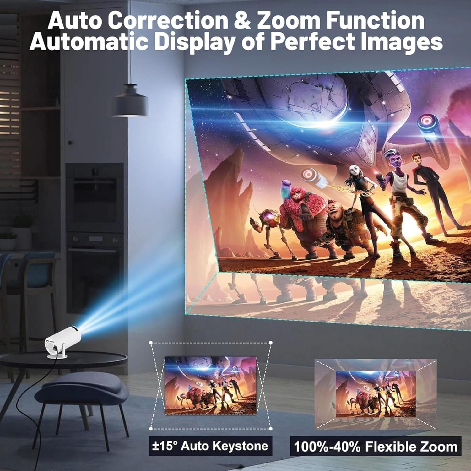 Jambar JP-T50 Led Projector5