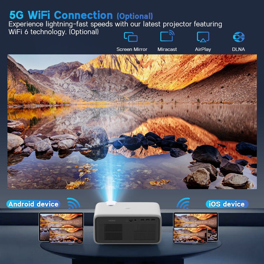 Jambar S-10 Smart LED Projector3