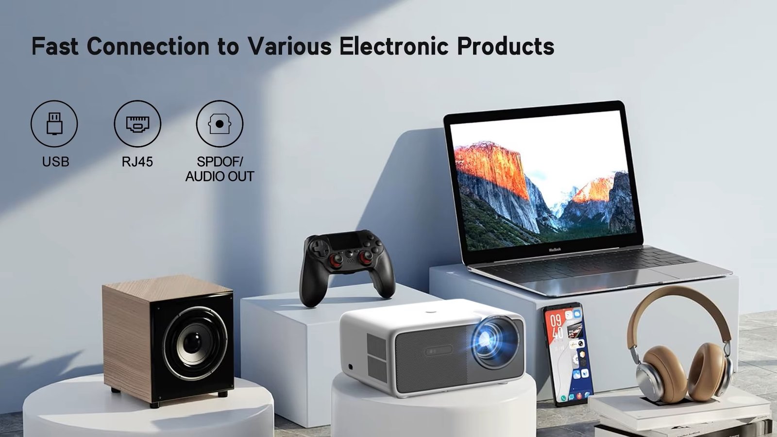 Jambar S-10 Smart LED Projector8