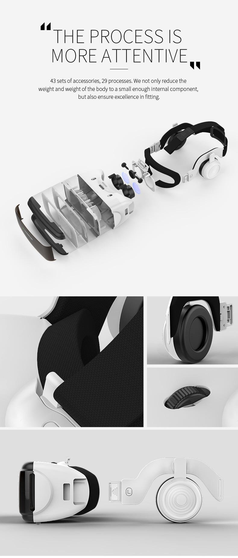 VR SC-G06EB 360° VR 3D Glasses4