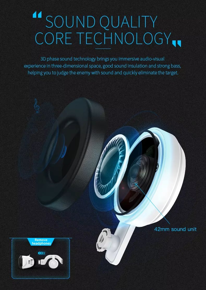 VR SC-G06EB 360° VR 3D Glasses5