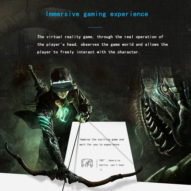 VR SC-G06EB 360° VR 3D Glasses8